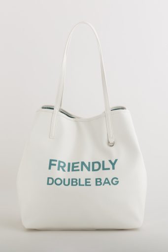 Sacs de courses réversibles doubles pour femme Friendly Double Spri