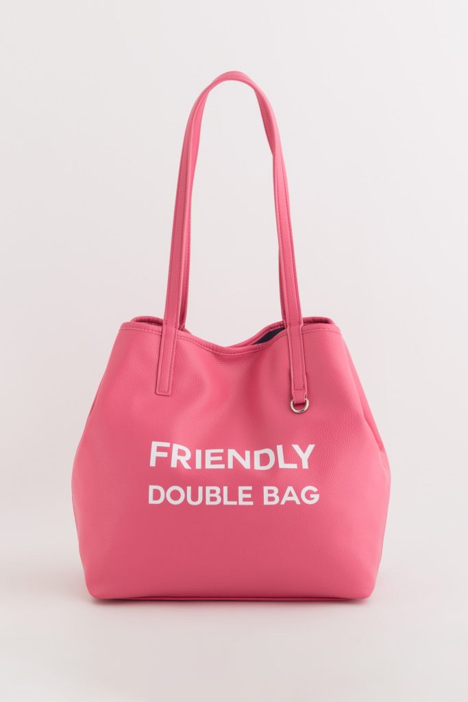 Sacs de courses réversibles pour femme Friendly Double Spri Small 1