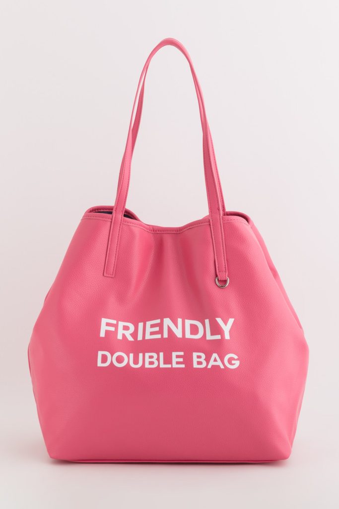 Sacs de courses réversibles pour femme Friendly Double Spri Big 1