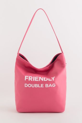 Sacs à main Friendly Double Spri pour femme Sacca Reversibile 2
