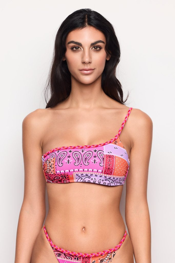 Soutiens-gorge bralette bandana pour femme