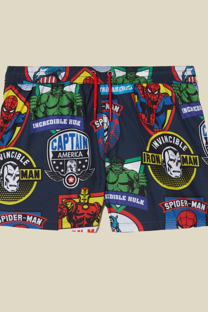 Short garçon Avengers 02 Garçon