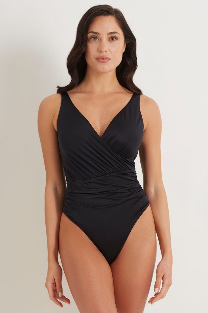 Maillot de bain une pièce rembourré Essentials pour femme 4
