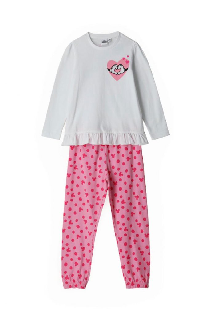 Bonne nuit ma fille pyjama Disney Minnie et Mickey
