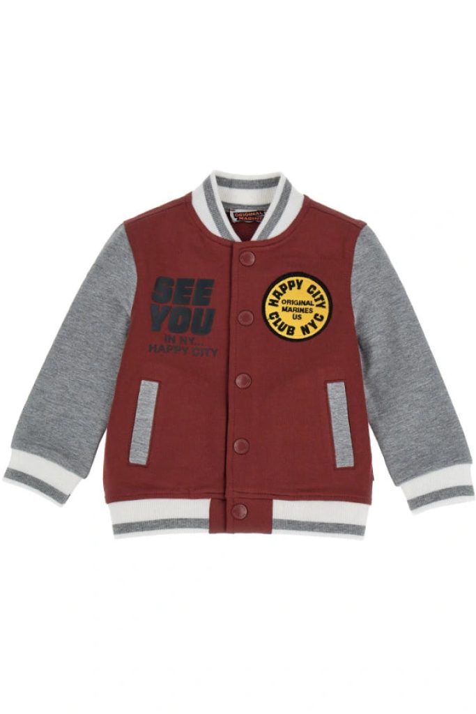 Cardigan polaire bébé garçon « Salutations de New York »