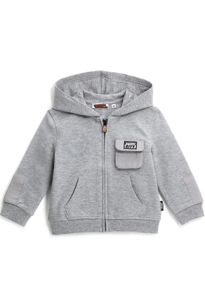 Sweat à capuche pour bébé garçon « Salutations de New York »