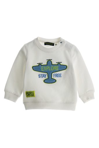 Sweat-shirt boutonné Coastal Blues pour bébé garçon