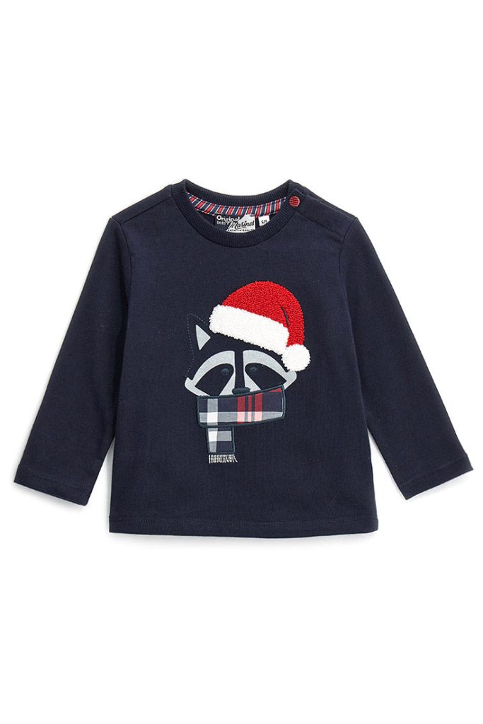 T-shirt en coton pour bébé garçon Natalizio