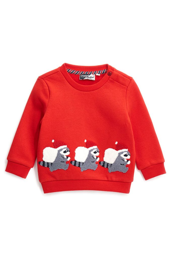 Sweat-shirt en coton mélangé pour bébé garçon Natalizio