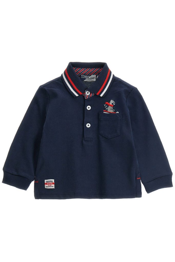 Polo de Noël en coton pour bébé garçon