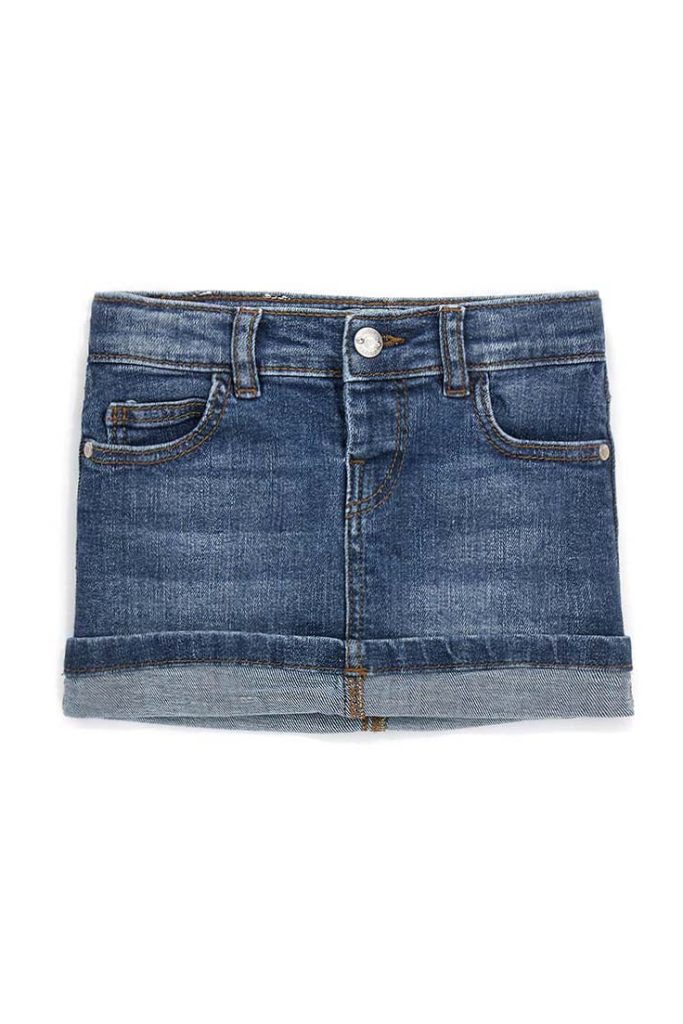 Mini-jupe en jean Capsule Denim pour bébé fille