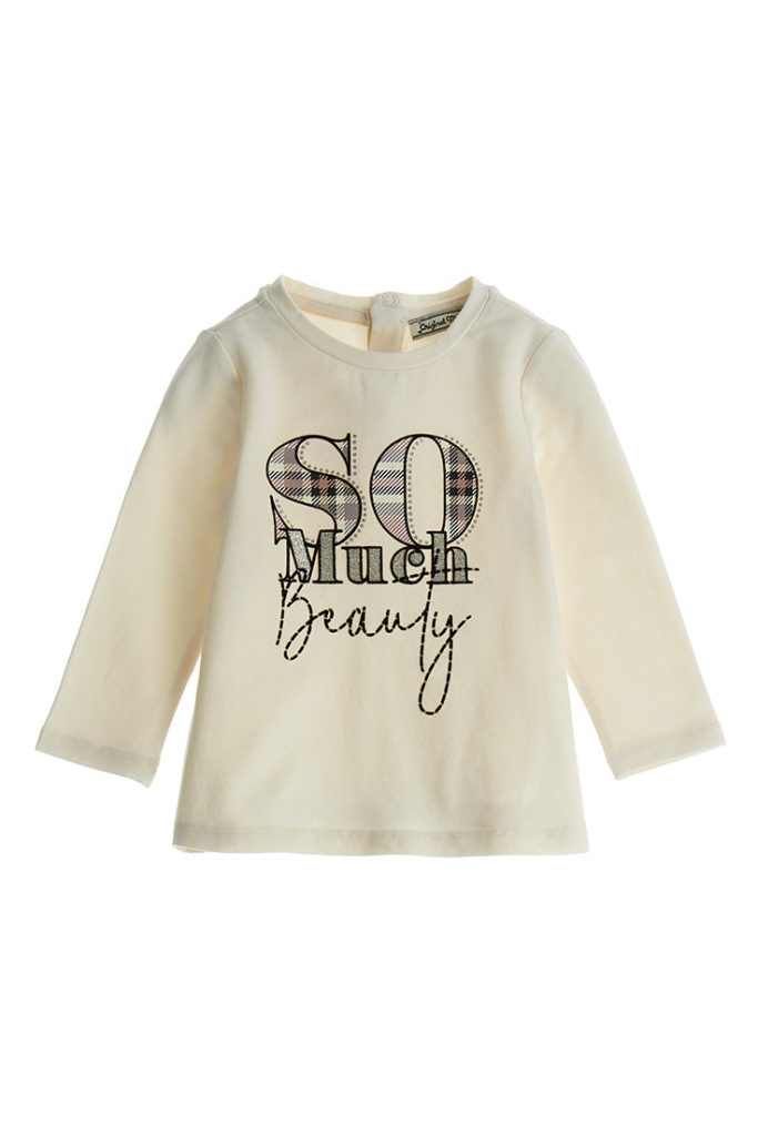 T-shirt pailleté bébé fille Nuance D’Hiver