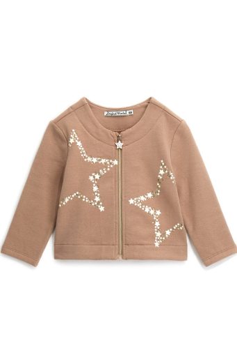 Veste bébé fille Nuance D’Hiver avec étoiles