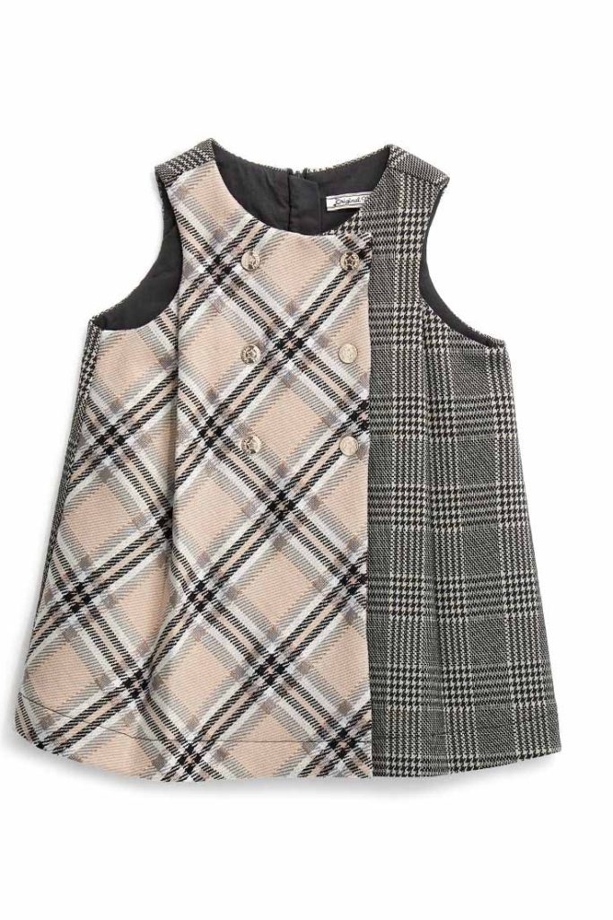 Robe sans manches pour bébé fille Nuance D’Hiver