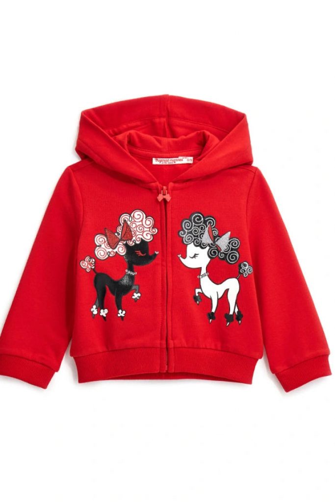 Veste à capuche pour bébé fille Natalizio