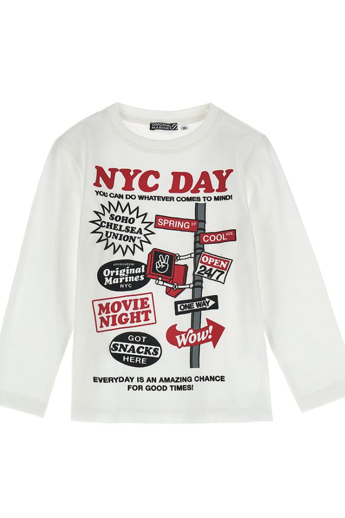 T-shirt en coton City Attitude Boy 3