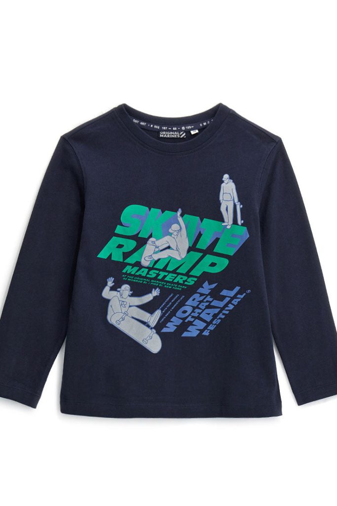 T-shirt imprimé pailleté Get Your Greens Boy 1
