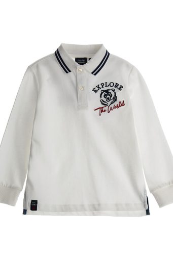 Polo en coton chaud pour garçon de Noël