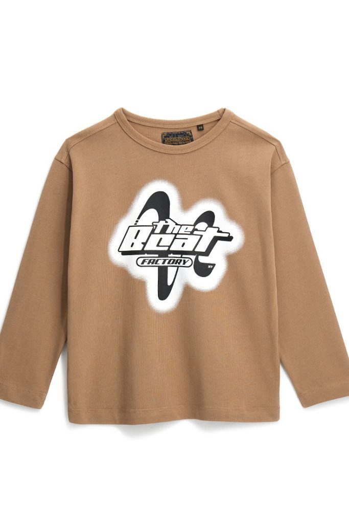 T-shirt imprimé oversize pour adolescent