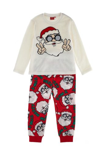 Pyjama effet fourrure capsule garçon de Noël