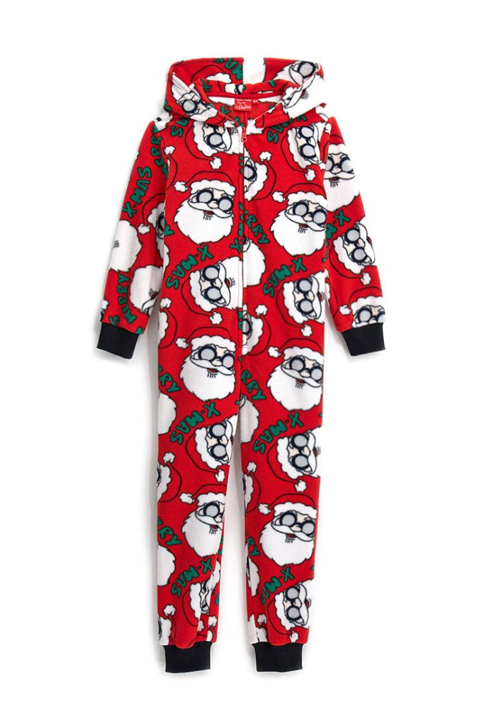 Pyjama une pièce capsule de Noël pour garçon