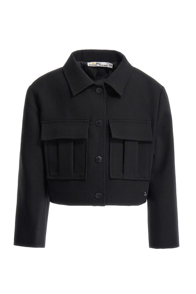 Veste en viscose pour fille « Automne en ville »