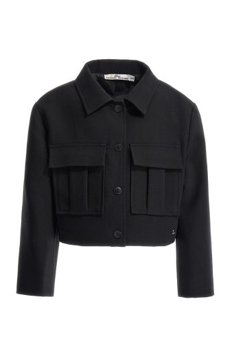 Veste en viscose pour fille « Automne en ville »