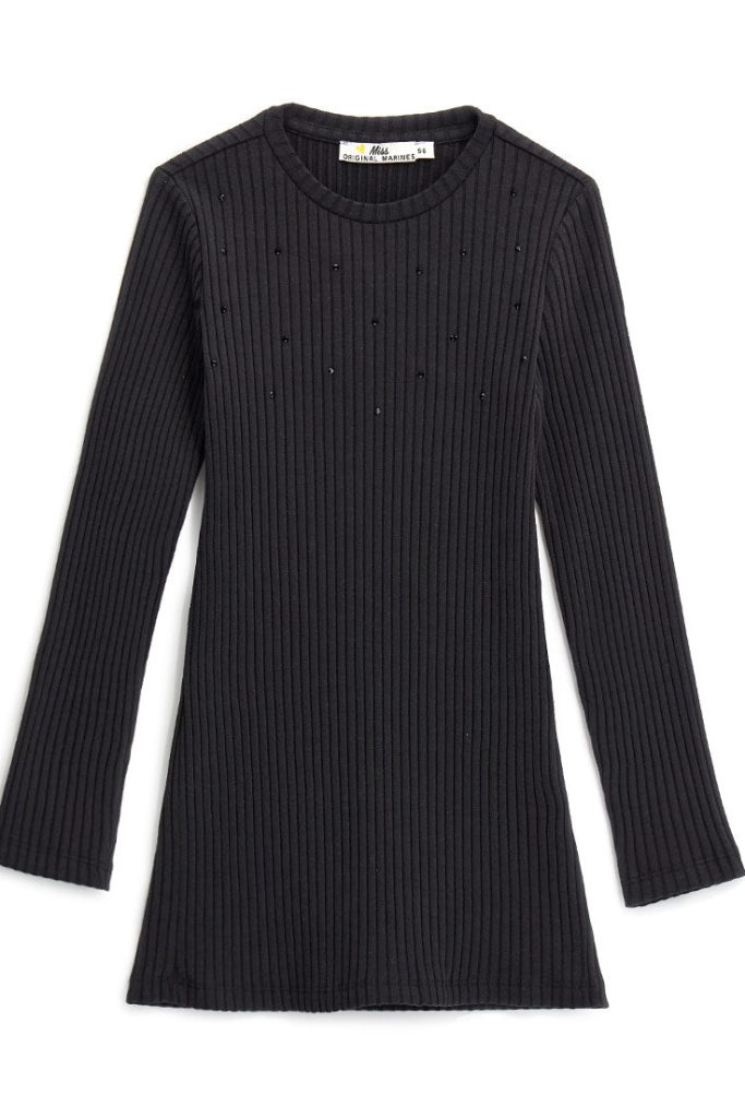 Robe côtelée pour fille « Automne en ville »