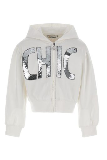 Sweat-shirt à paillettes Autumn In Town Girl