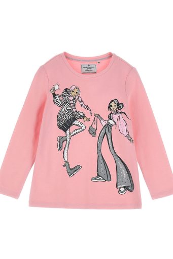 T-shirt imprimé pailleté Active Girl