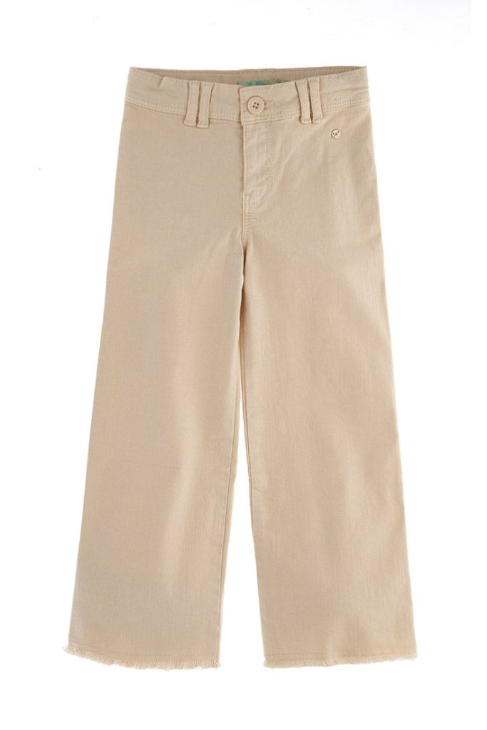 Pantalon large pour fille qui brille dans le froid