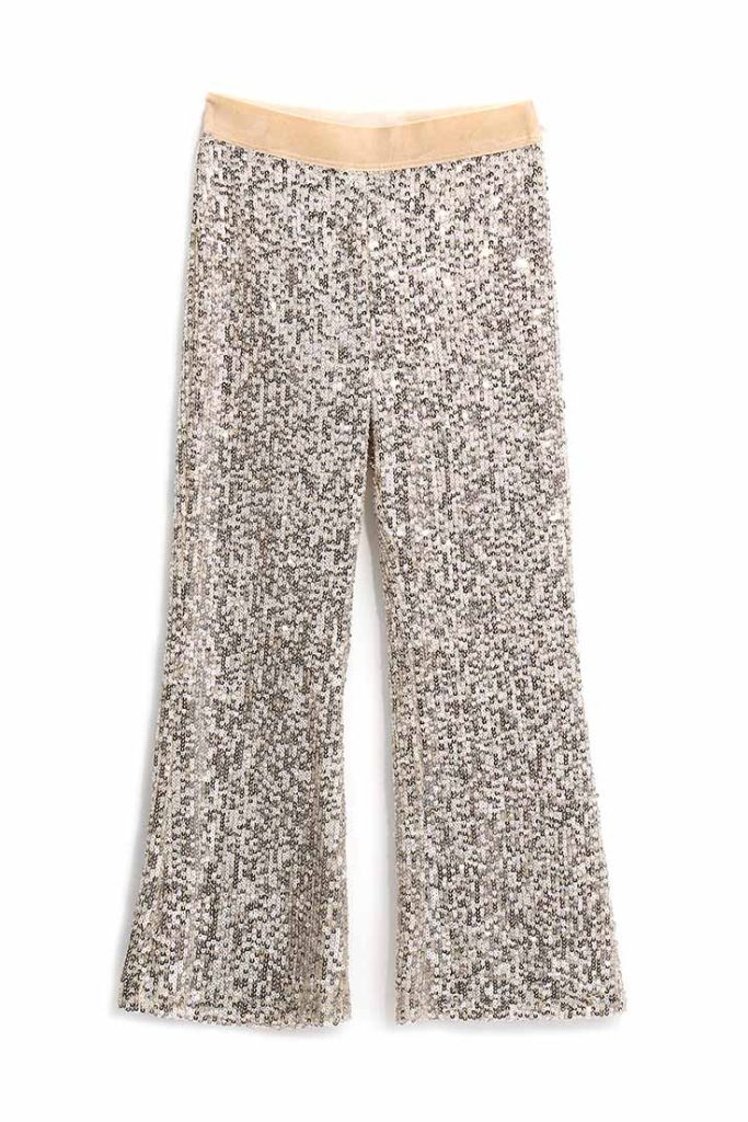 Pantalon à paillettes pour fille Natalizio