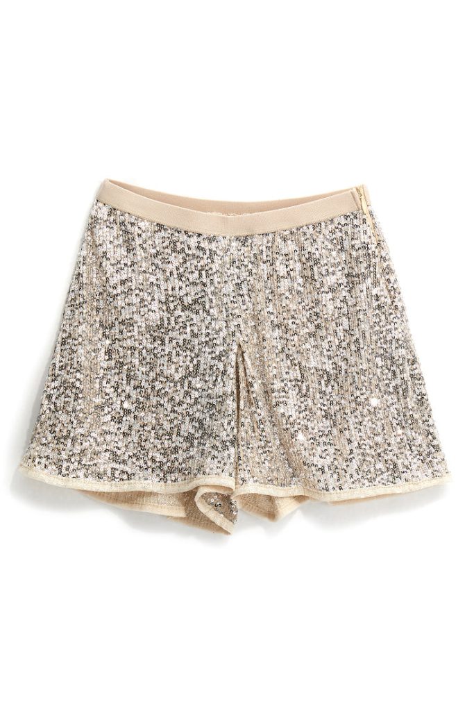 Bermuda à paillettes Natalizio Girl