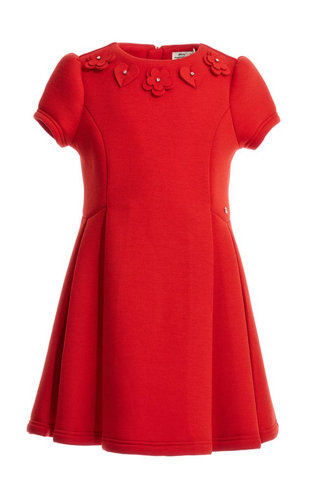 Robe en tissu cousu Natalizio Girl