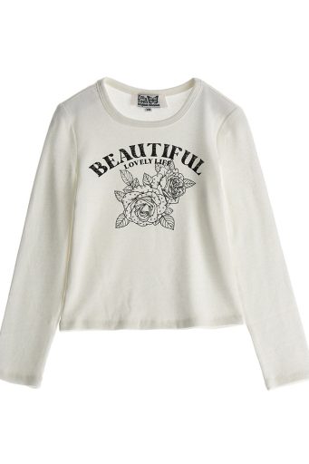 T-shirt côtelé Capsule Teen Girl
