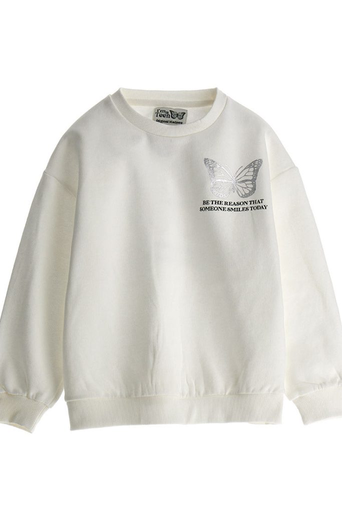 Sweat-shirt Capsule Teen Girl avec strass