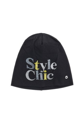 Bonnet en coton rose Basico Fall Girl 1