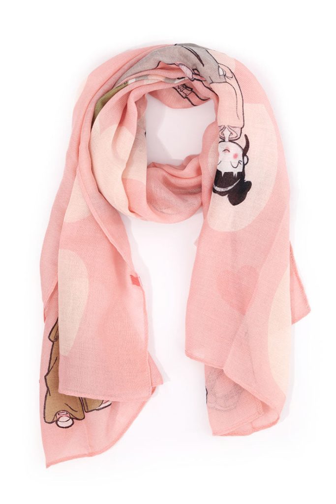 Pashmina imprimé Basico Fall Girl
