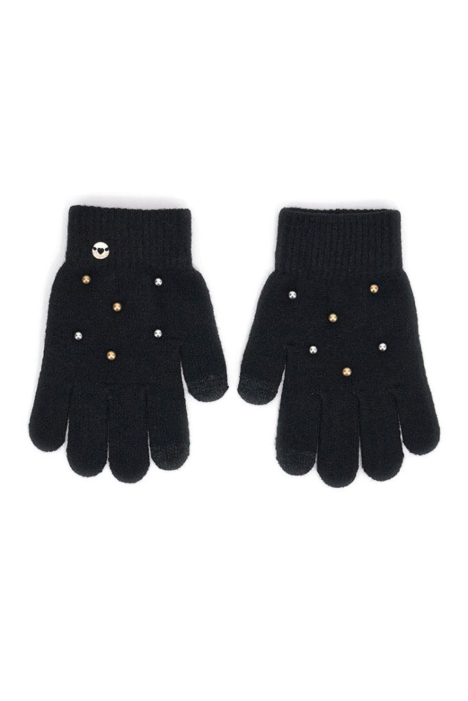 Gants en tricot tactile Basico Fall Girl