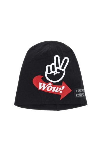 Bonnet d’automne en coton Basico pour garçon
