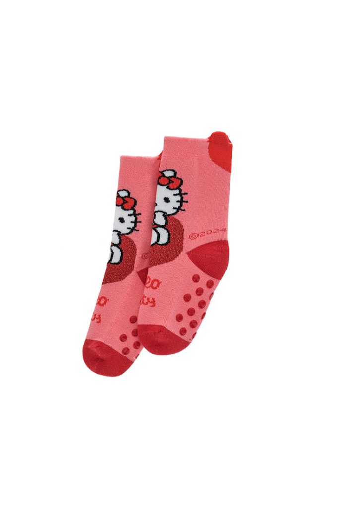 Chaussons antidérapants Basico Fall Baby Girl Hello Kitty