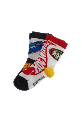 Lot de deux paires de chaussettes Hot Wheels Basico Fall Boy