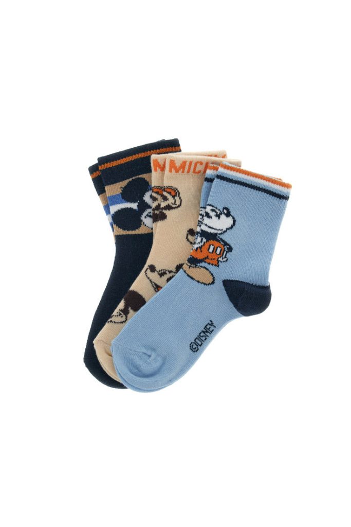 Lot de trois paires de chaussettes Disney Basico Fall pour bébé garçon
