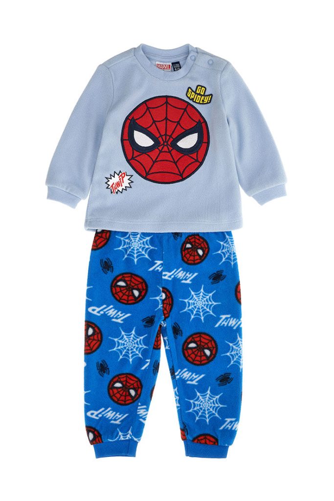 Pyjama Marvel Spiderman « Bonne nuit bébé garçon »