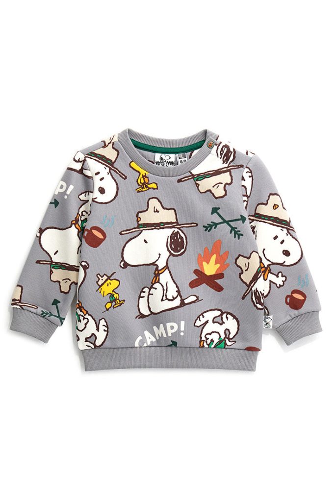 Sweat-shirt Snoopy pour bébé garçon Out And About