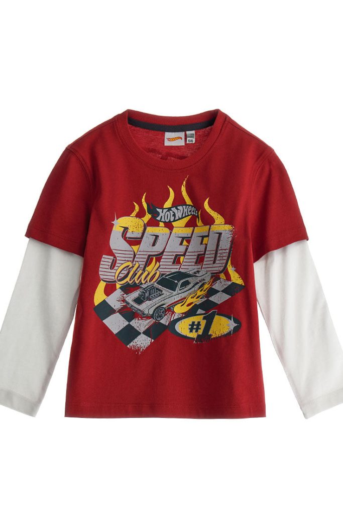 T-shirt City Attitude Boy Hot Wheels