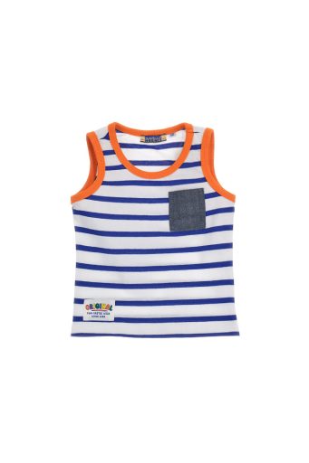 Débardeur rayé bébé garçon Crazy Jungle
