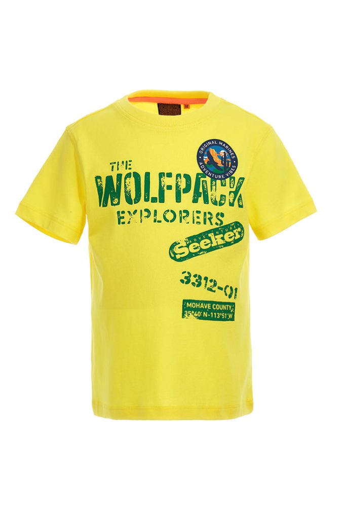 T-shirt manches courtes garçon Aventures colorées 46