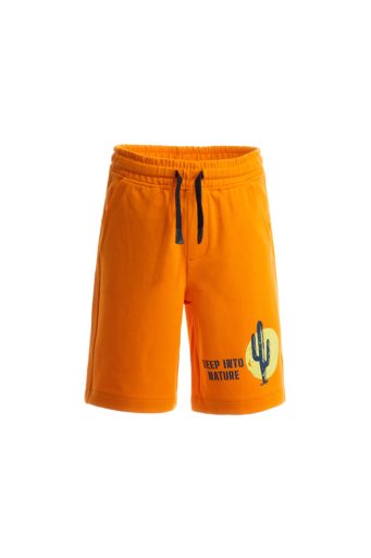 Short bermuda à poches pour garçon d’aventures colorées en Amérique