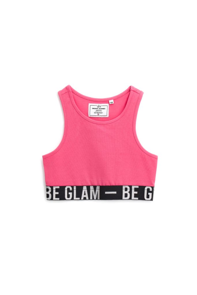 Haut court pour fille active